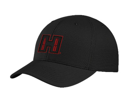 Hornady 31210 Trucker Hat Black with Embroidered Hornady Patch