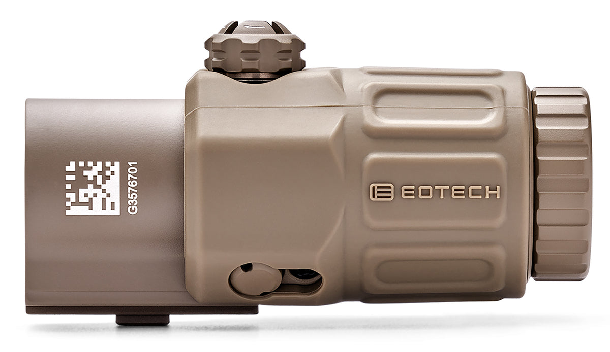 Eotech G33.NMTAN G33 Compact 3x Magnifier FDE Finish No Mount Included