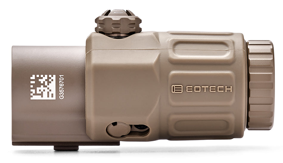 Eotech G33.NMTAN G33 Compact 3x Magnifier FDE Finish No Mount Included