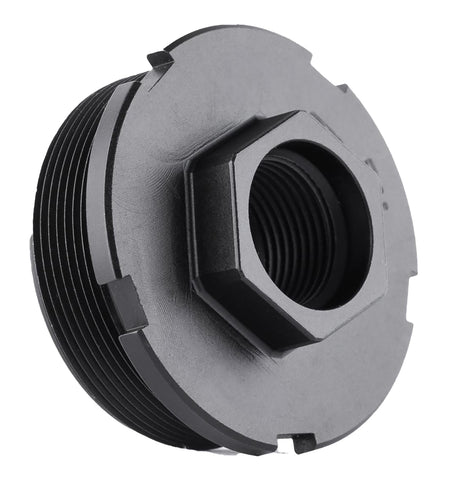 Dead Air HUB Direct Thread Mount LT315 5/8-inch x24 4140 HT Steel Black Nitride