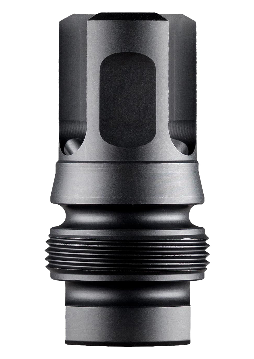 Dead Air DA129 Xeno 3-Prong Micro Flash Hider 9mm Black Nitride 1/2"x28 Threaded 4140 HT Steel