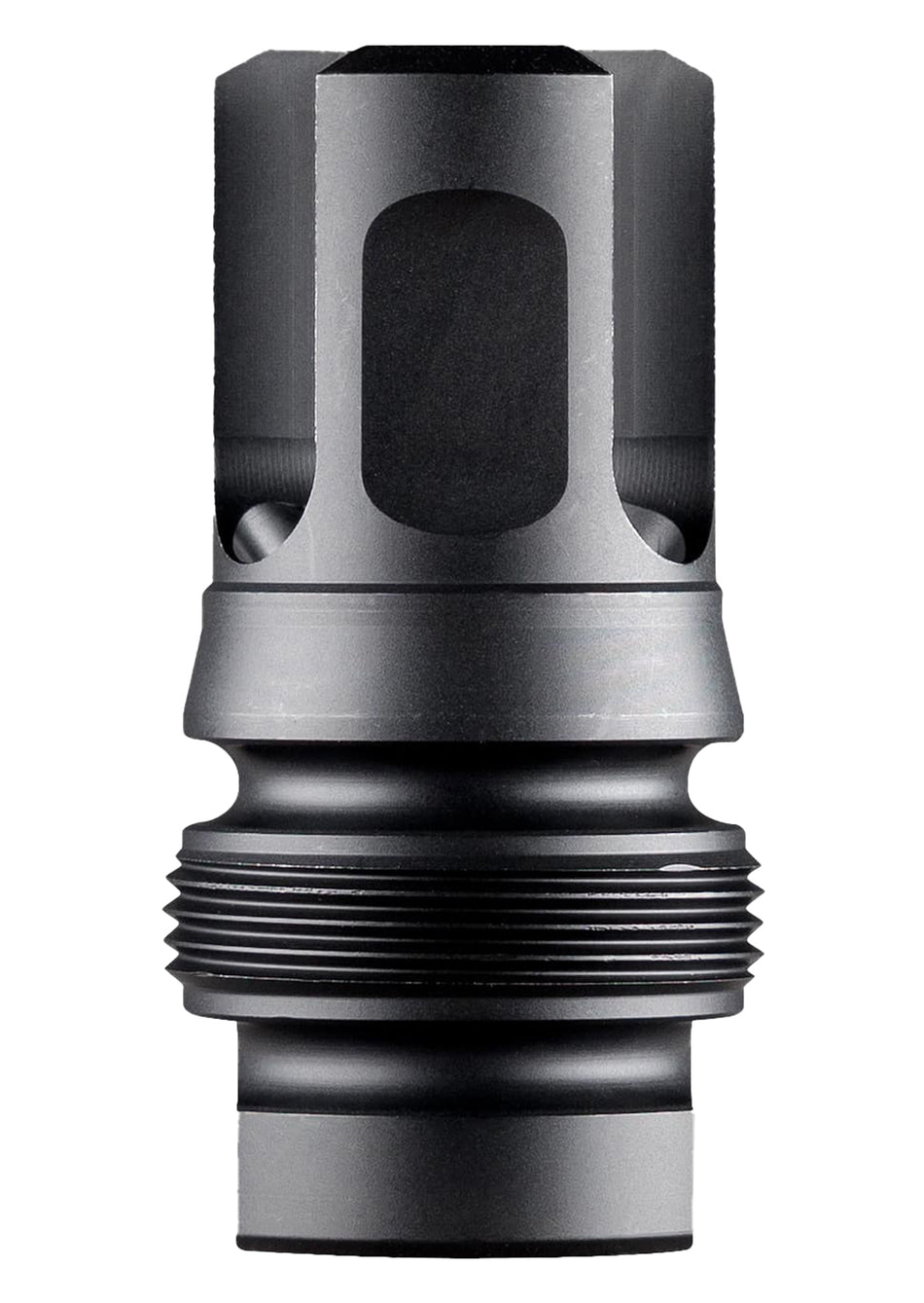 Dead Air DA129 Xeno 3-Prong Micro Flash Hider 9mm Black Nitride 1/2"x28 Threaded 4140 HT Steel