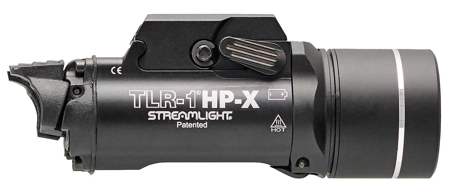 Streamlight TLR-1 HP-X 69167 Black Anodized Aluminum Rail Mount Weapon Light 1000 Lumens