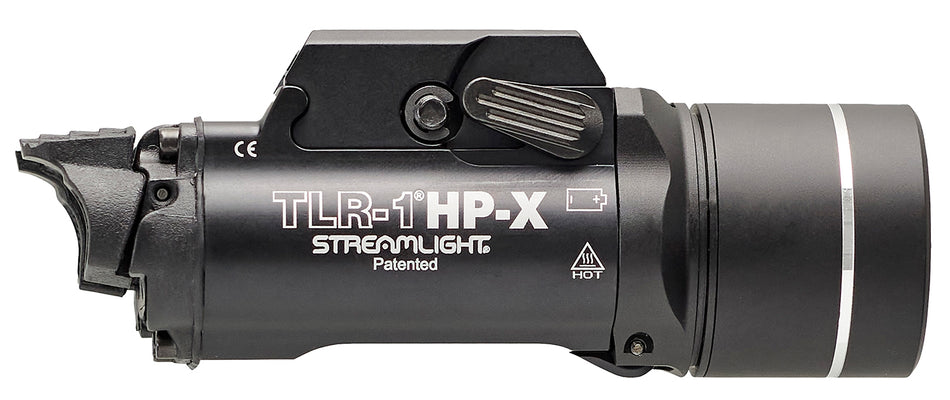 Streamlight TLR-1 HP-X 69167 Black Anodized Aluminum Rail Mount Weapon Light 1000 Lumens