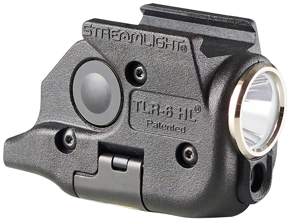 Streamlight TLR-6 HL 69355 Black Polymer Weapon Light for Glock 43x/48 300 Lumens Green Laser