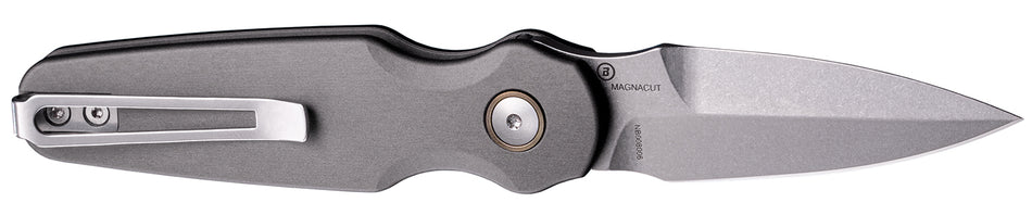 Hogue Ballista-II 64233 2.6" Automatic Bayonet Blade Gray Aluminum Folding Knife