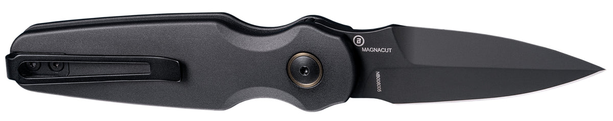 Hogue Ballista-II 64236 2.6" Automatic Bayonet Blade Black Aluminum Folding Knife