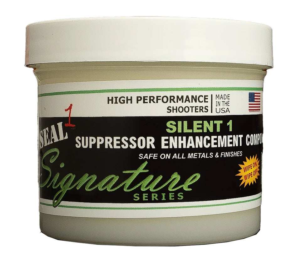 Seal 1 S1P-4 Silent 1 Bio-Based Suppressor CLP Paste 4 oz Jar