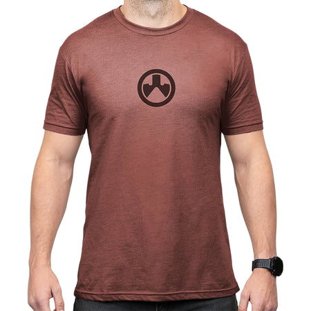 Magpul MAG1115-613 Icon Cotton/Poly Shirt Redrock Heather XL