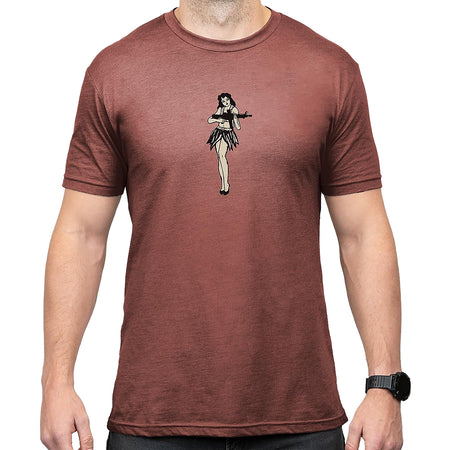 Magpul MAG1117-613 Hula Girl Cotton/Poly Shirt Redrock Heather 2XL