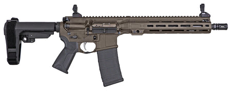 LWRCI IC MKII PST 5.56 NATO 12.7" Pistol with SBA3 Brace, Patriot Brown