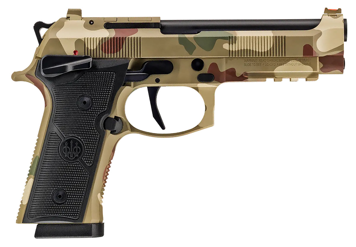 Beretta 90 9mm Luger 4.7" Barrel 10-Round Pistol - FRGCMO Camo Finish