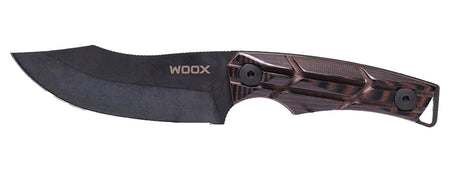 Woox BU.KNF061.01 Bad Boy Fixed Blade Knife 3.75" D2 Steel Walnut Micarta X-Grip Handle 7.37" OAL