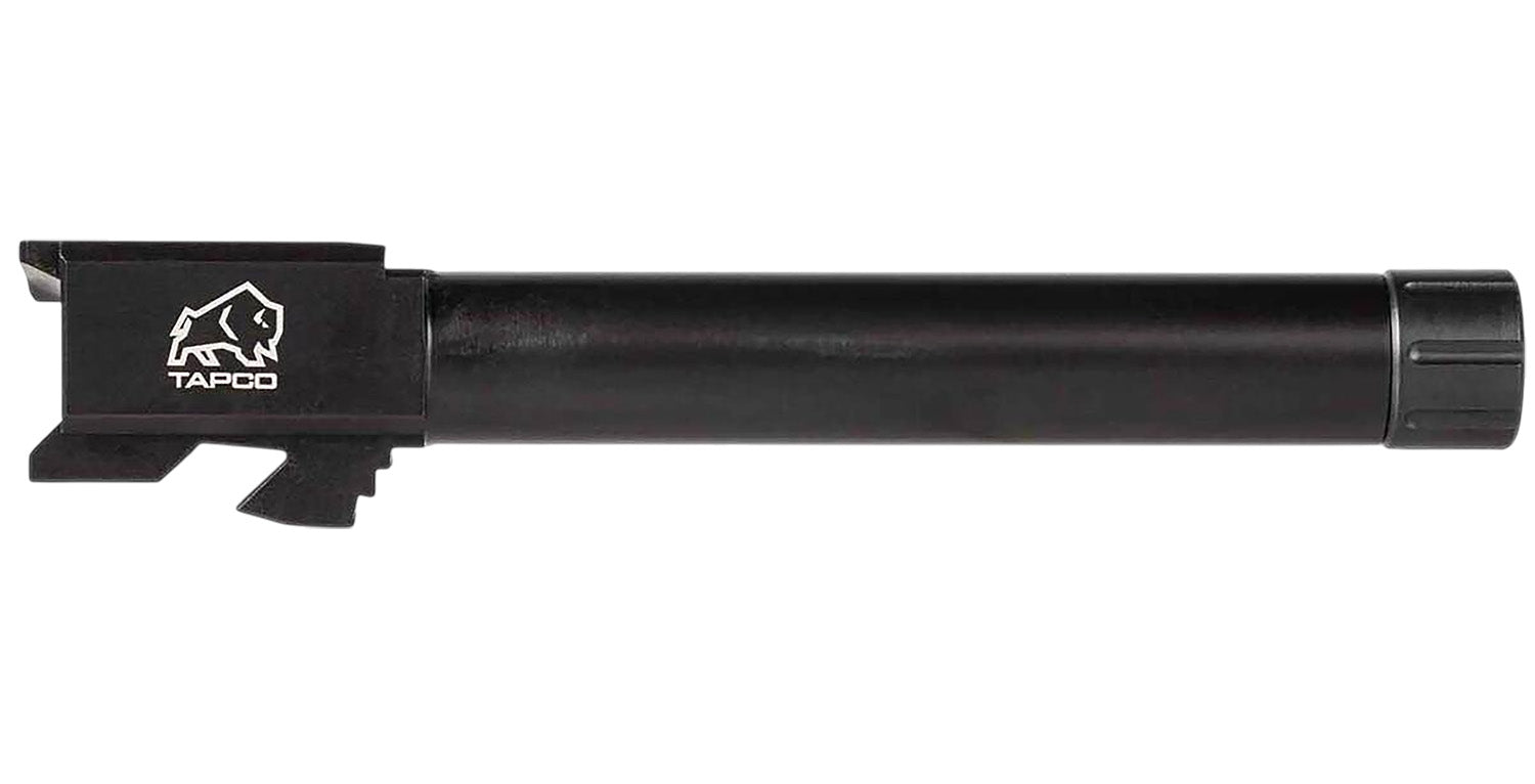 Tapco 9mm Threaded Conversion Drop-In Replacement Barrel for Glock 22 Gen 3-4 Black Nitride TAP22018