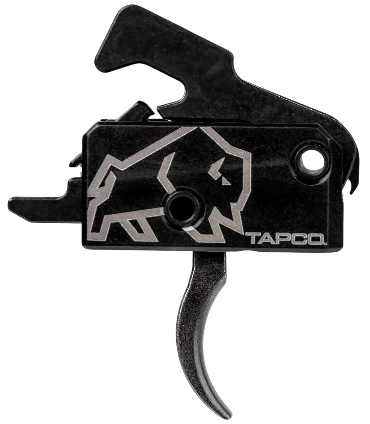Tapco TAP22034 Black Curved Single-Stage Rifle Trigger for AR-15