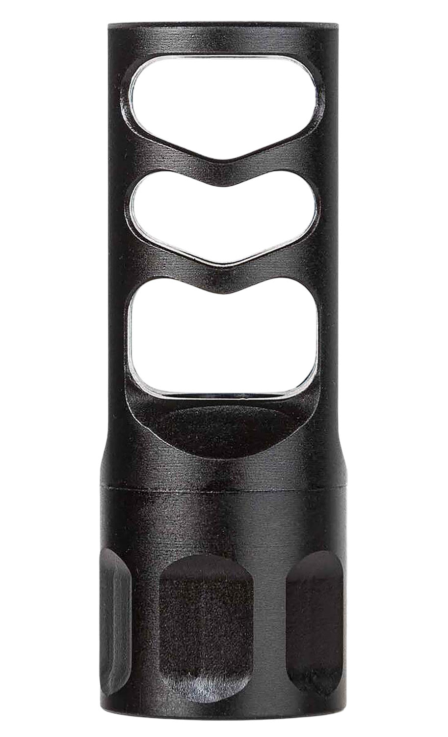 Tapco TAP22046 30 Cal Self Timing Muzzle Brake Black Nitride 5/8"x24