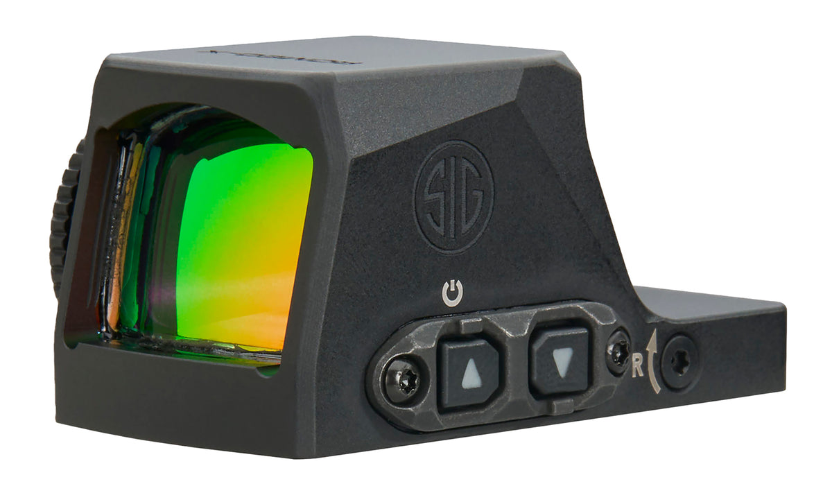 Sig Sauer SORX1390 Romeo-X Enclosed Pro 1x24mm 6 MOA Green Dot RX Footprint Mount