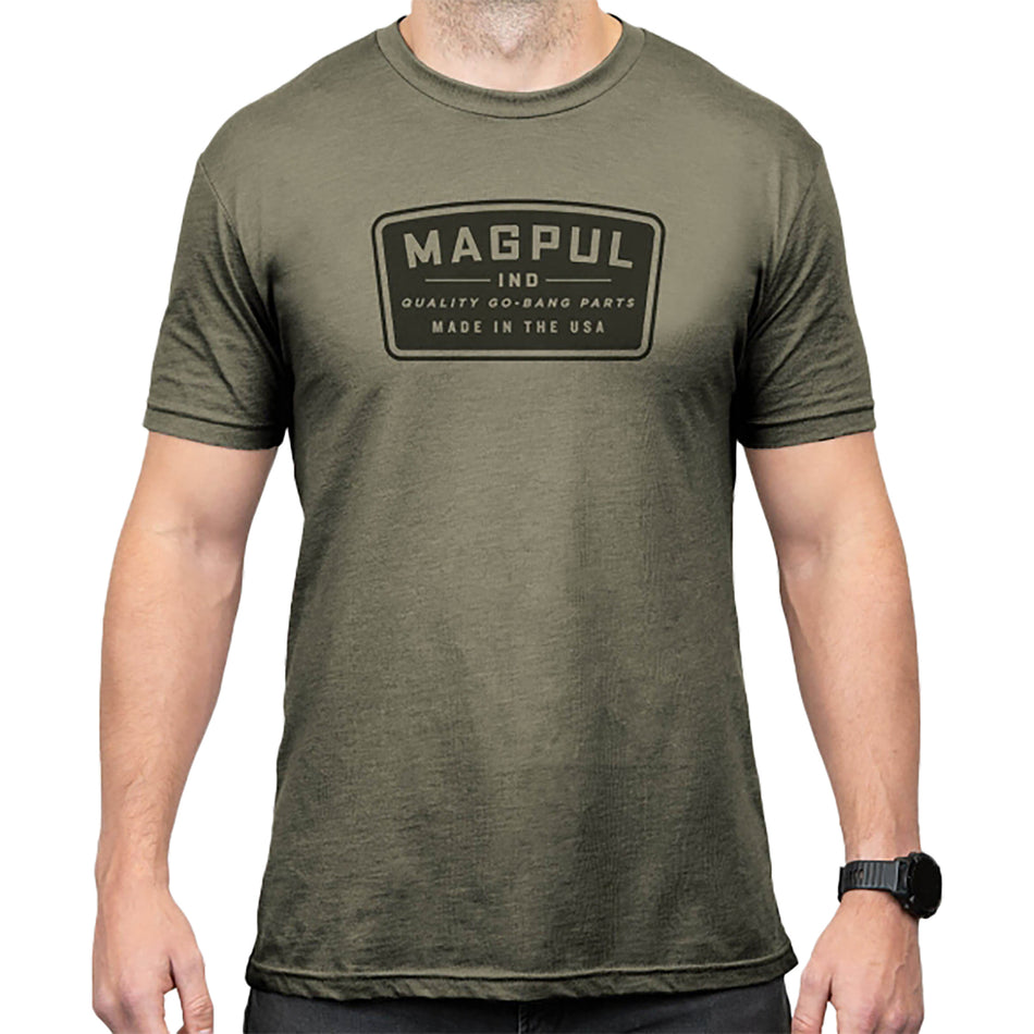 Magpul MAG1526-316 Go Bang Parts Short Sleeve Tee Olive Drab Heather XL