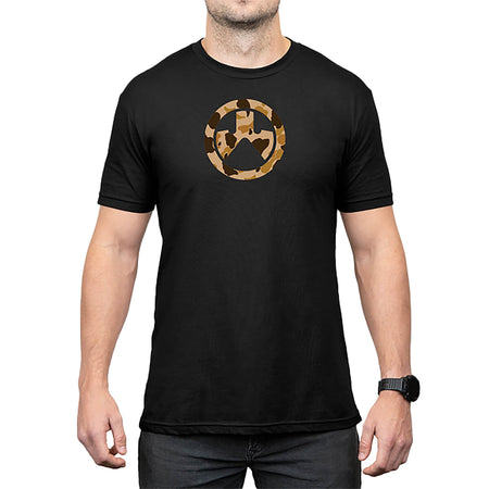 Magpul MAG1527-001-S Raider Camo Icon Short Sleeve Shirt Black Small