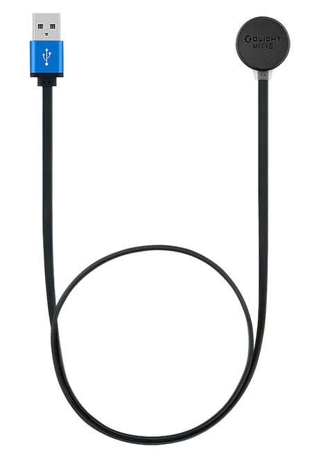 Olight MCC-1A Black Charging Cable Compatible with Baton3 Pro and Perun