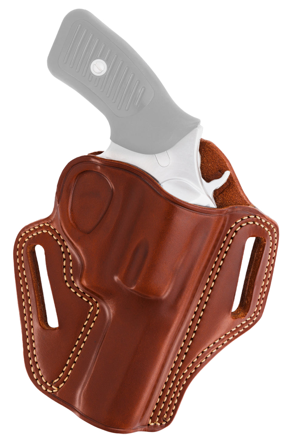 Galco CM134 Combat Master Belt Holster OWB Tan Leather S&W N Frame M325 RH