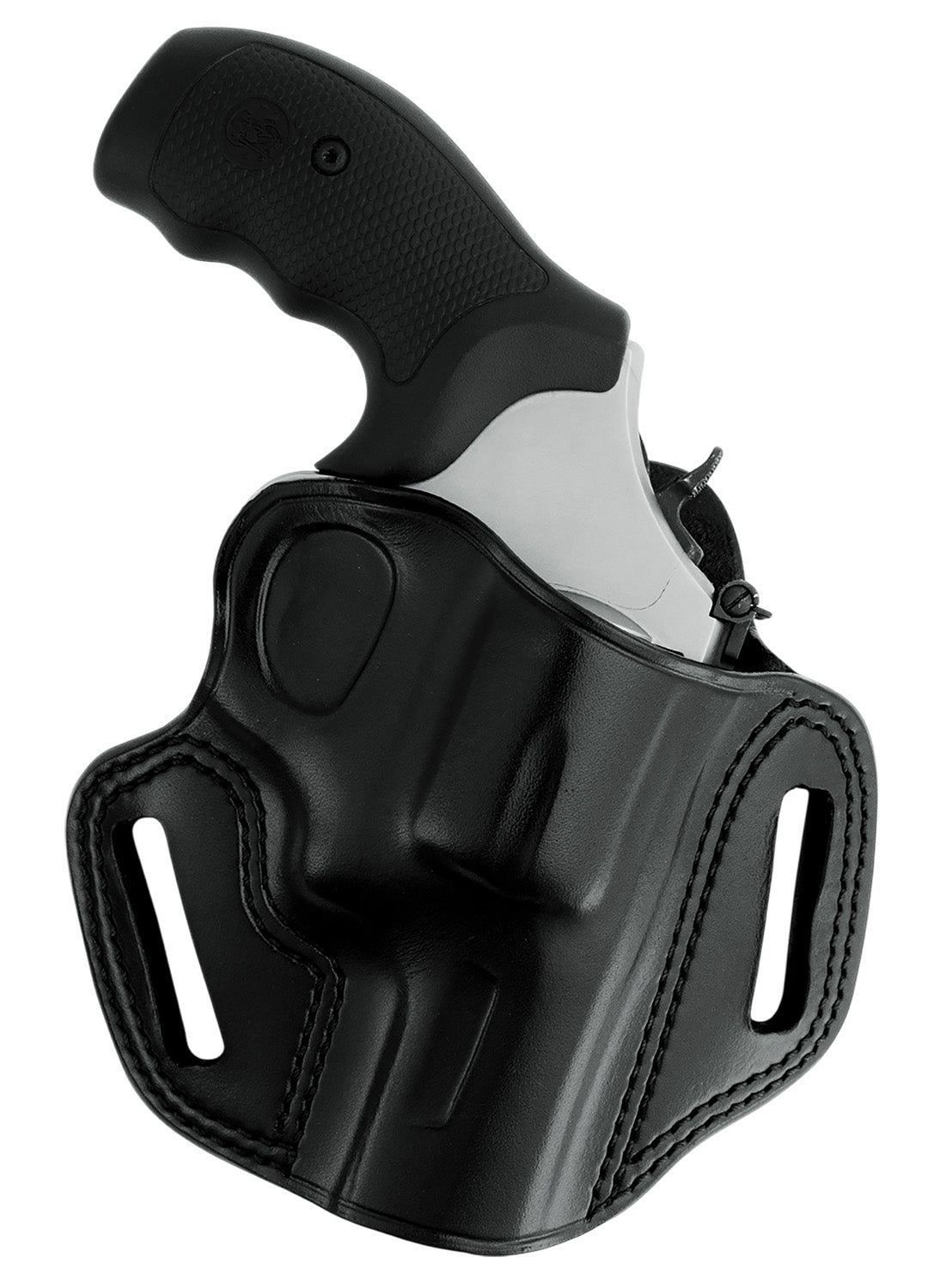 Galco CM192B Combat Master Belt Holster OWB Black Leather S&W L Frame M686 3-Inch RH