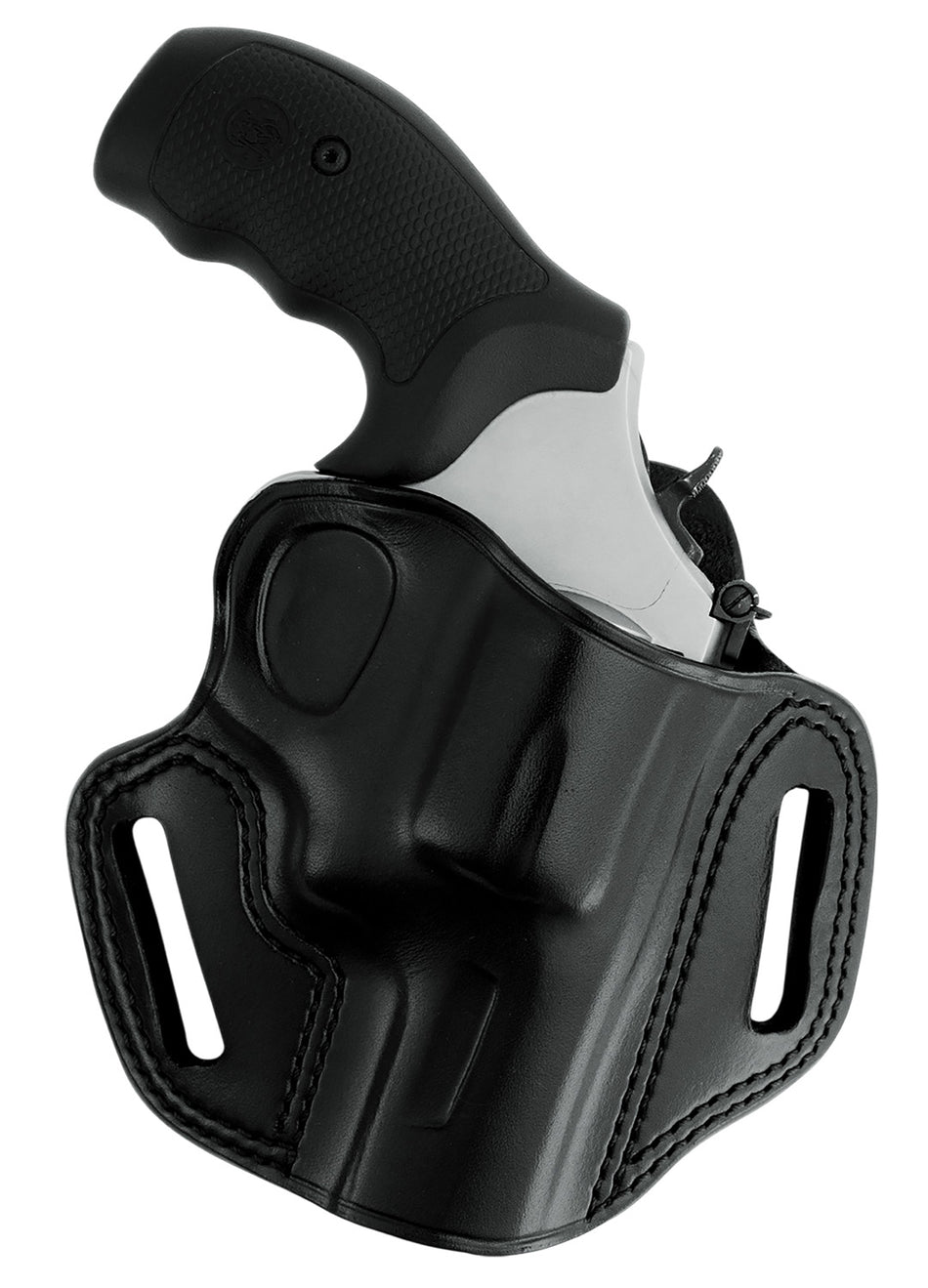 Galco CM192B Combat Master Belt Holster OWB Black Leather S&W L Frame M686 3-Inch RH
