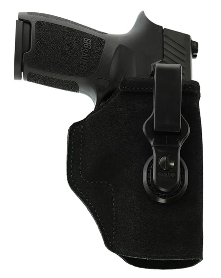 Galco TUC818RB Tuck-N-Go 2.0 IWB Holster Black Leather Sig Sauer P365 Fuse Ambidextrous