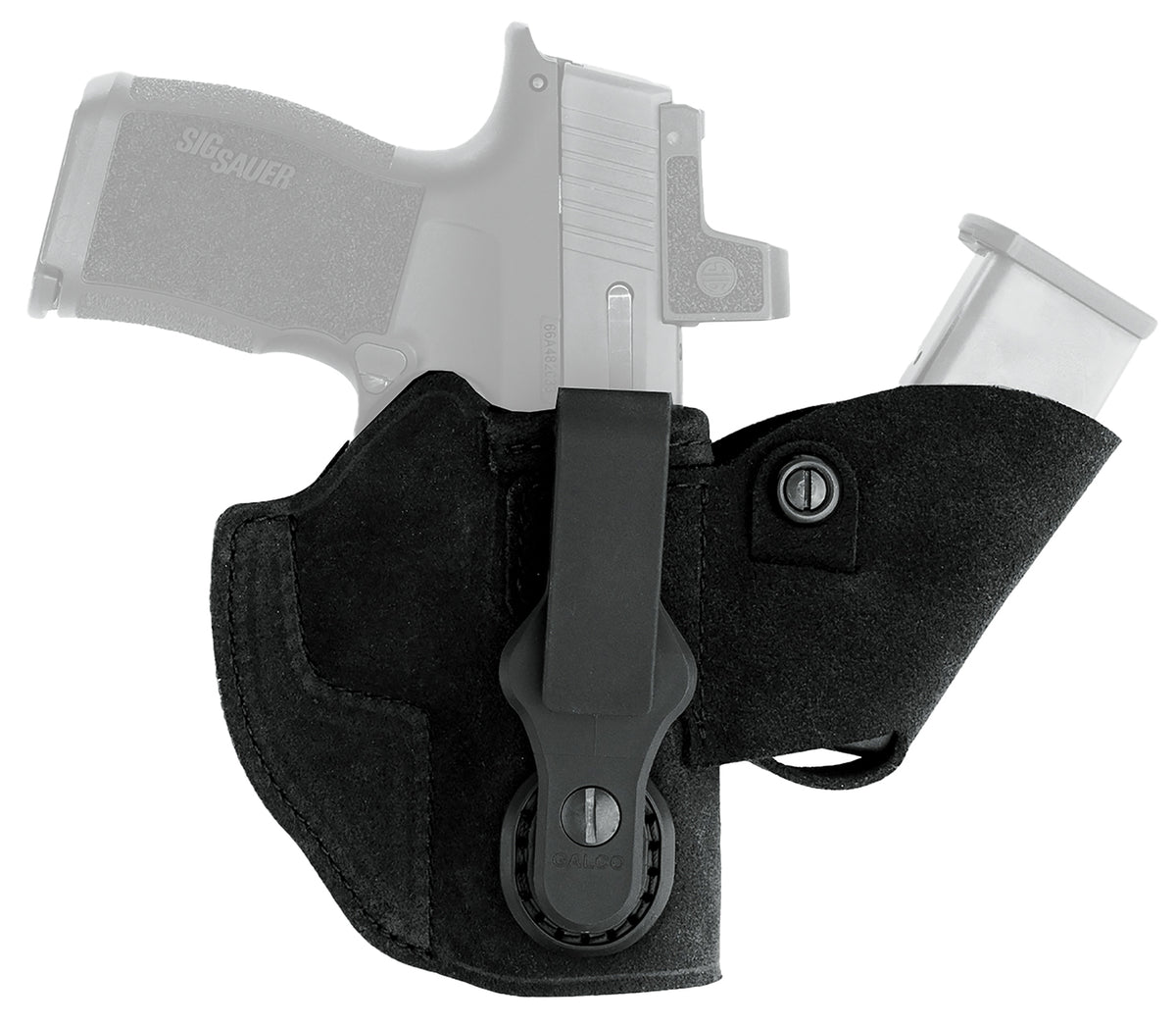 Galco WK3-800RB Walkabout 3.0 IWB Holster Black Leather Glock 43 Ambidextrous