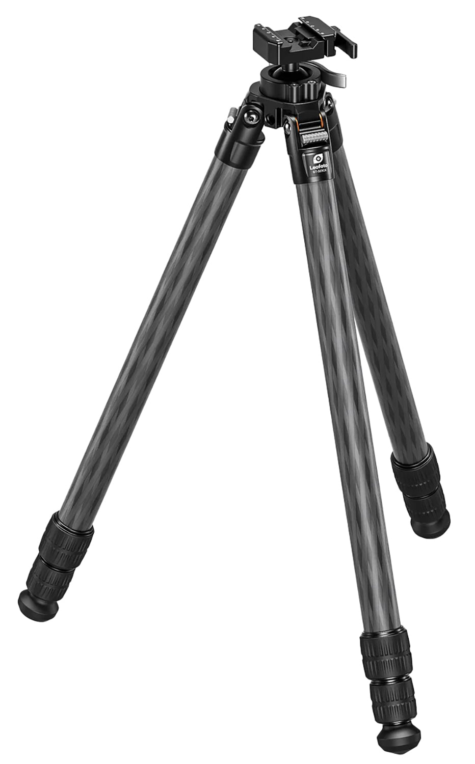 Leofoto USA ST-323CX ST-X Series Integrated Ballhead Tripod Black 6.30-64.60"