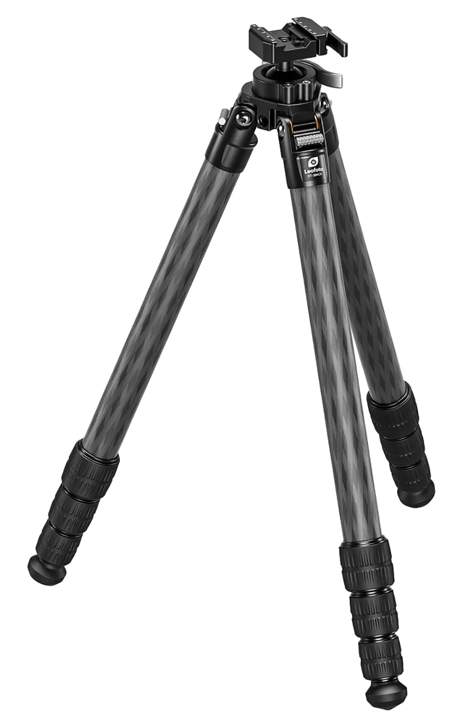 Leofoto USA ST-364CX Carbon Fiber Rifle Tripod Black