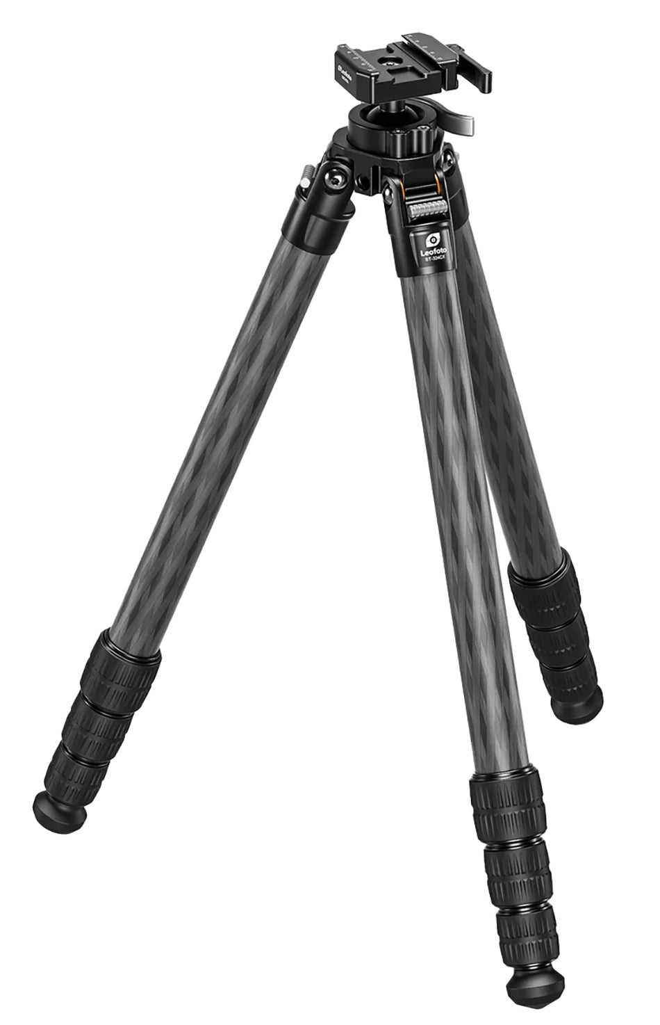 Leofoto USA ST-324CX ST-X Series Integrated Ballhead Tripod Black Aluminum 6.06"-58.54"
