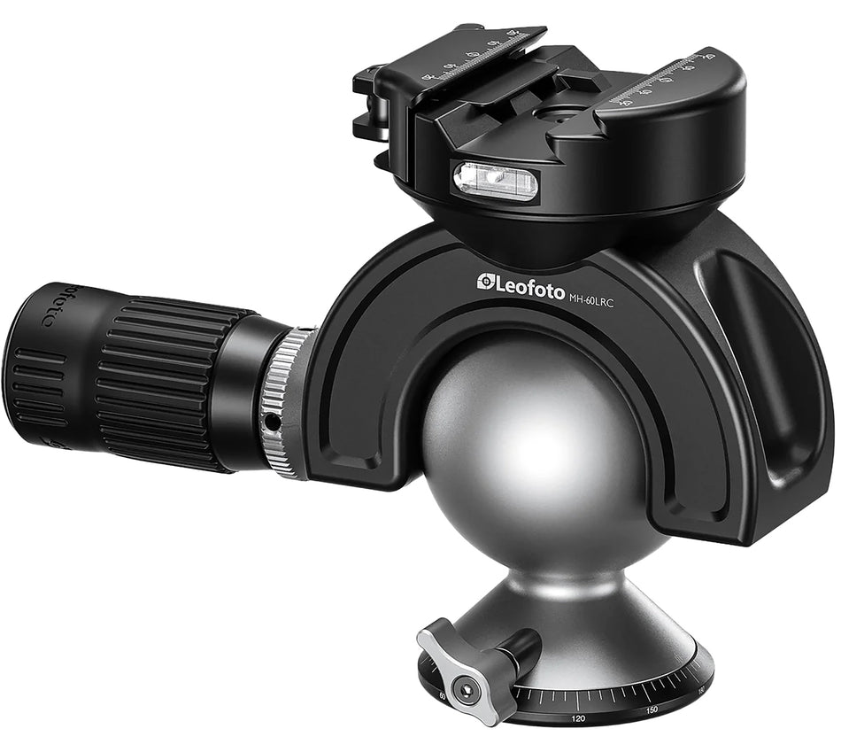 Leofoto USA MH-60LRC Ball Head for Tripods Black