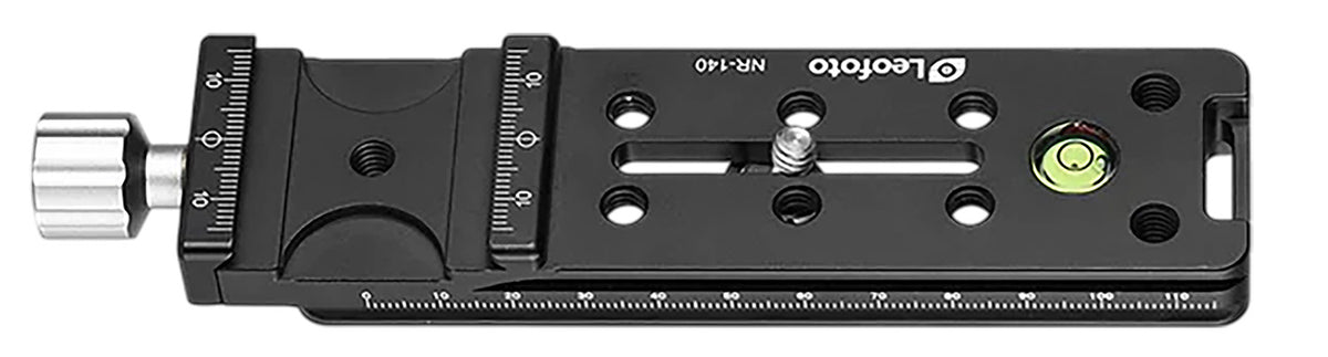 Leofoto NR-140D Long Nodal Slide Clamp ARCA Plus Picatinny Compatible