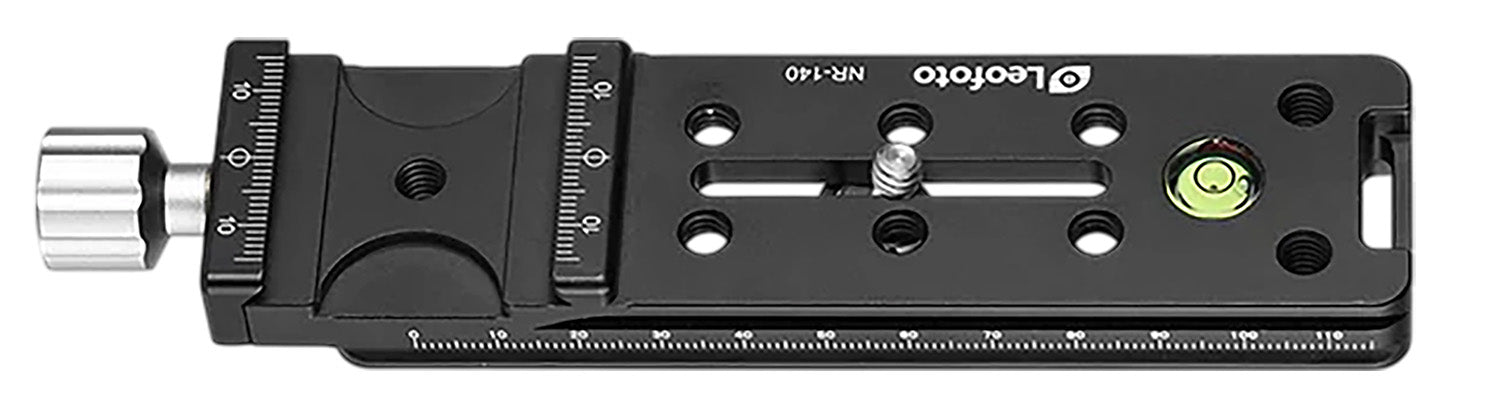 Leofoto NR-140D Long Nodal Slide Clamp ARCA Plus Picatinny Compatible