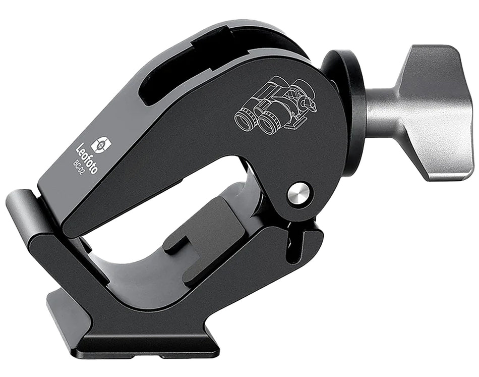 Leofoto BC-02 Black Binocular Dovetail Mount Adapter