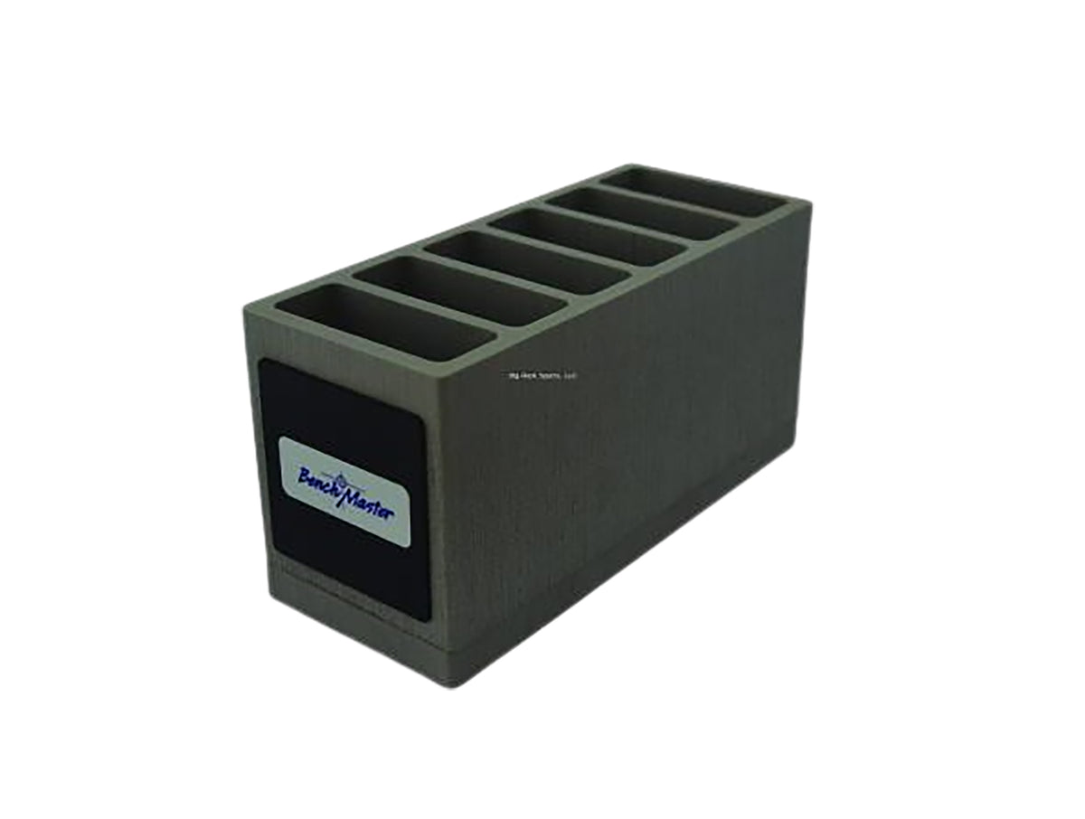BenchMaster Black Laminate AR-15 and AR-10 Weapon Storage Rack, BMWRAR6