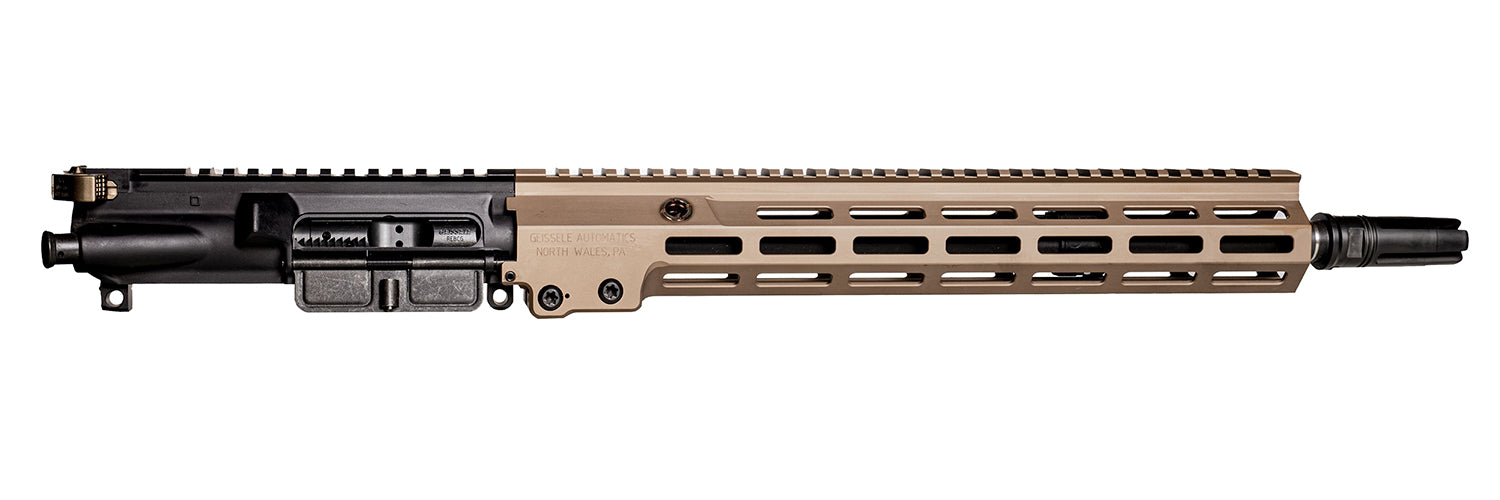 Geissele 08-159 URG-I Near Clone 5.56 14.5" Barrel Black and Dark Earth AR Upper