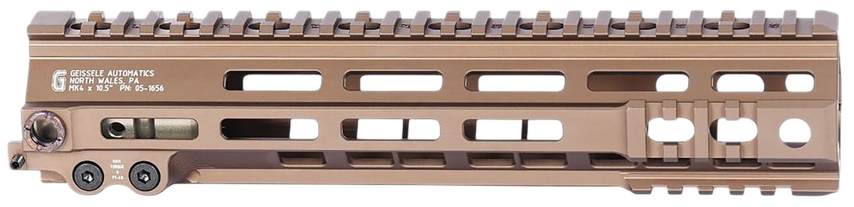 Geissele Super Modular Rail Mk4 10.50" DDC Aluminum Rail System 051656S