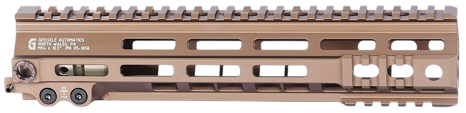 Geissele Super Modular Rail Mk4 10.50" DDC Aluminum Rail System 051656S