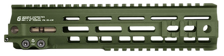 Geissele Automatics 05430ODG SMR Mk4 10" Free-Float Rail, OD Green