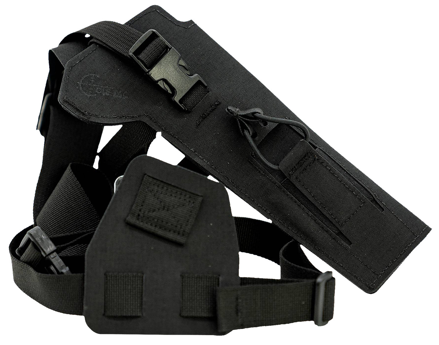 Cole-Tac VW201 Black Left-Hand Chest Varmint Wrangler Pistol Holster