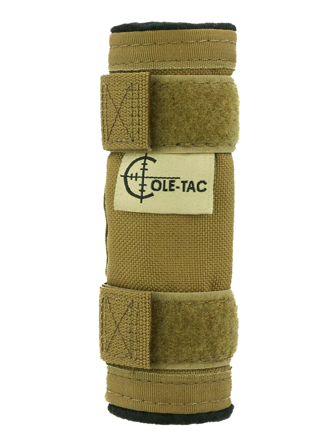 Cole-Tac BPC102 Baby Python 5" Suppressor Cover Coyote Brown Cordura Nylon