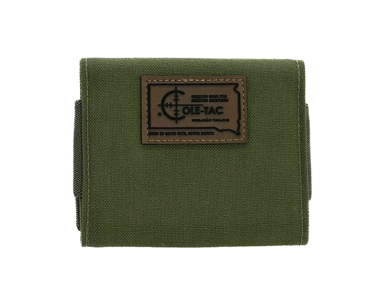 Cole-Tac Hunter Ammo Wallet 10rd OD Green Cordura Fabric