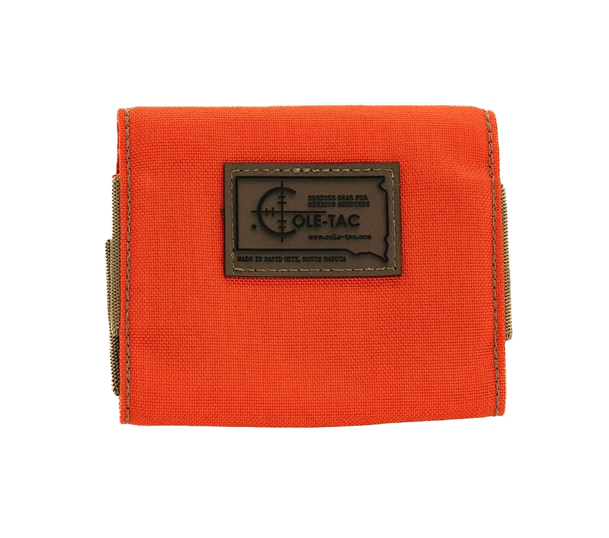 Cole-Tac Hunter Ammo Wallet 10rd Burnt Orange Cordura Fabric