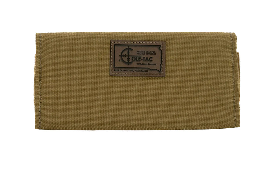 Cole-Tac Hunter Ammo Wallet 20rd Coyote Brown Cordura Fabric