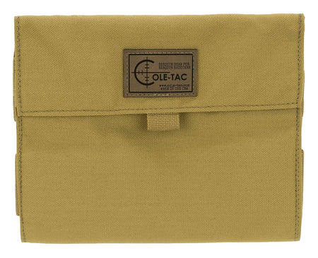 Cole-Tac Hunter Ammo Wallet 40rd Coyote Brown Cordura Fabric