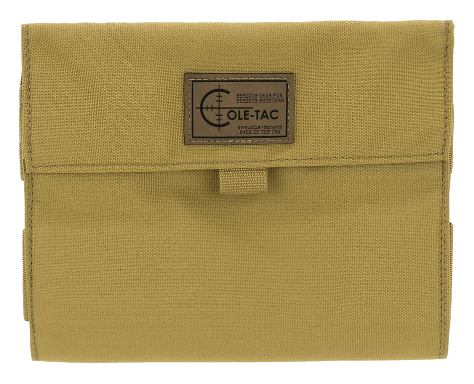 Cole-Tac Hunter Ammo Wallet 40rd Coyote Brown Cordura Fabric