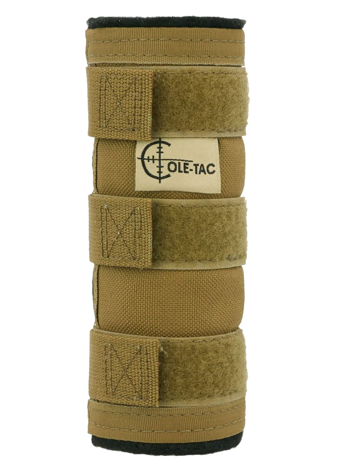 Cole-Tac MP102 Metal Python 6" Suppressor Cover Coyote Brown Finish