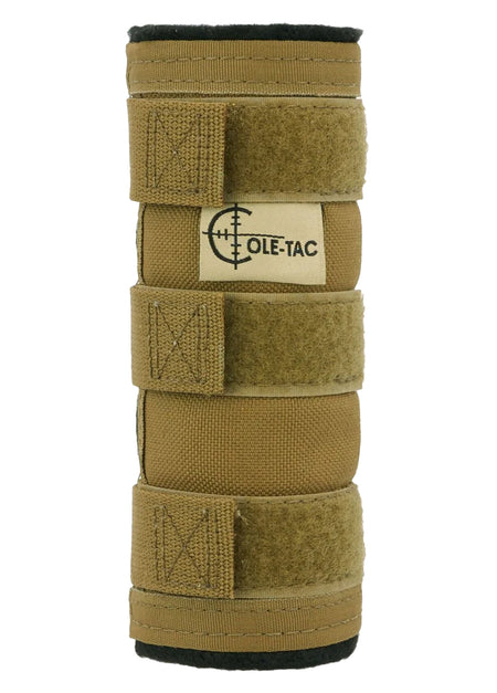 Cole-Tac MP102 Metal Python 6" Suppressor Cover Coyote Brown Finish